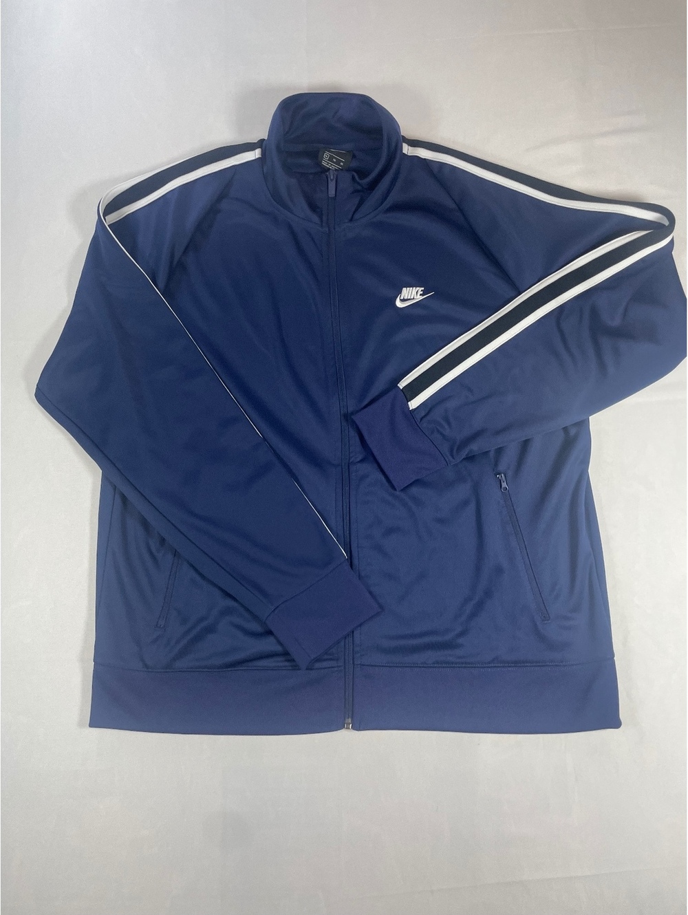 Nike Sportswear Men's Blue Track Jacket Full Zip Size XL AR2244-410